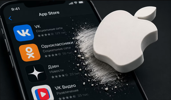 Apple удалила приложения VK из App Store: реакция Минцифры и способы обхода блокировки